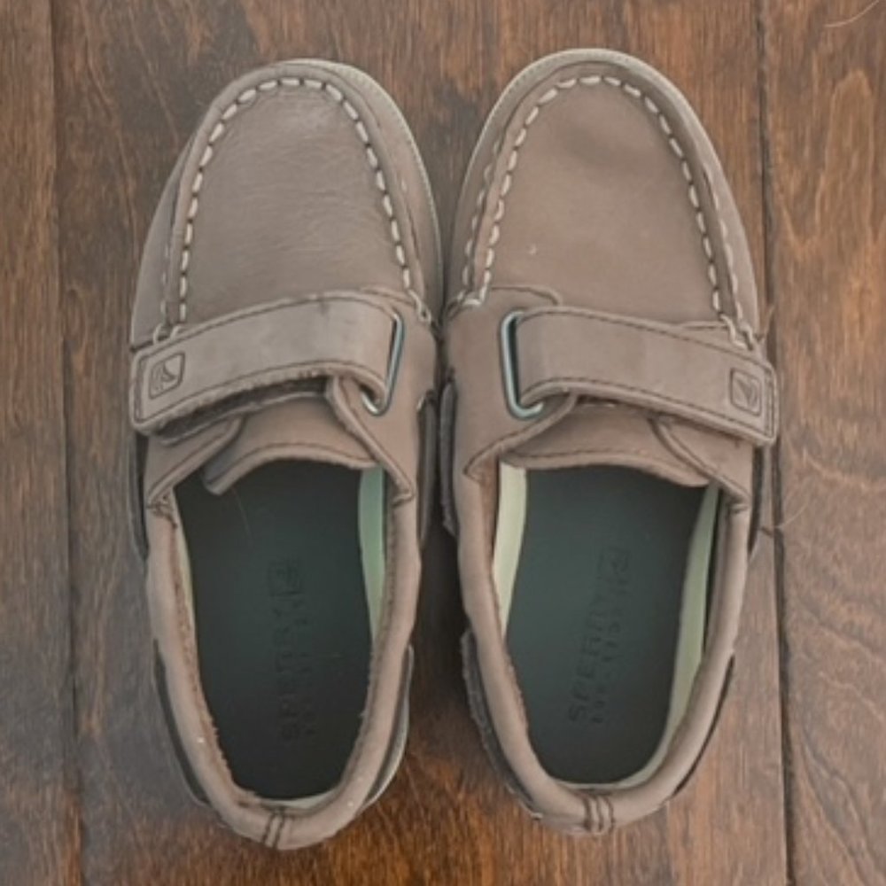 Sperry Top-Sider Leather Boat Shoe, size 10M